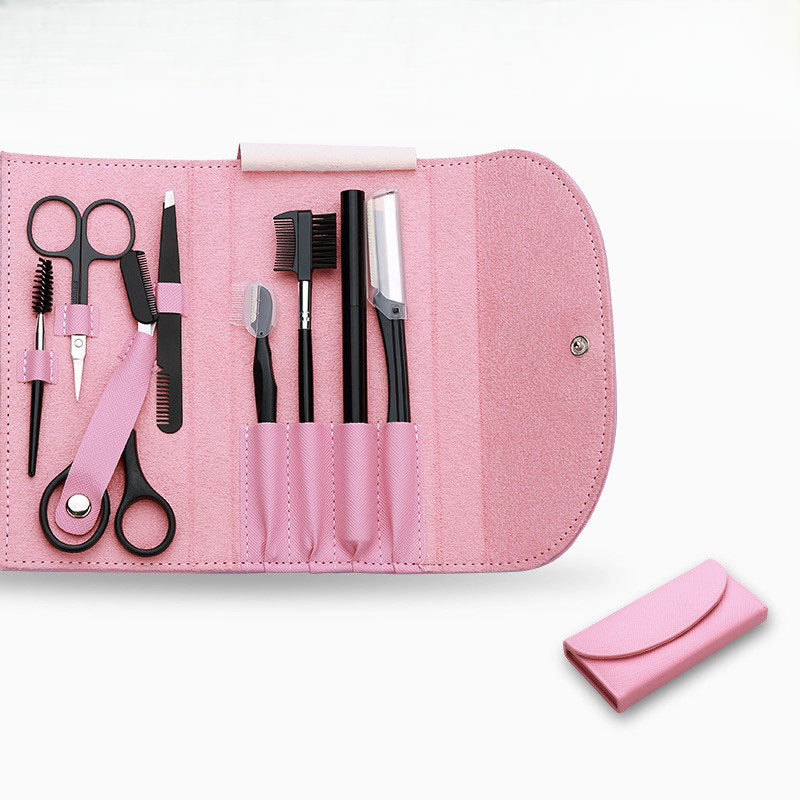 Men'S Grooming Gift Set - 8Pcs eyebrow grooming kit with eyebrow
