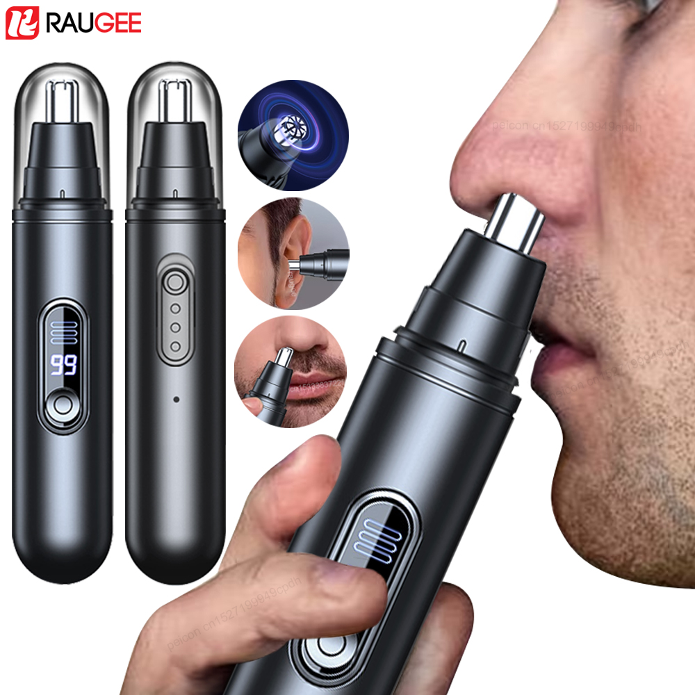 Nose Hair Trimmer - Electric Nose Hair Trimmer USB Rechargeable