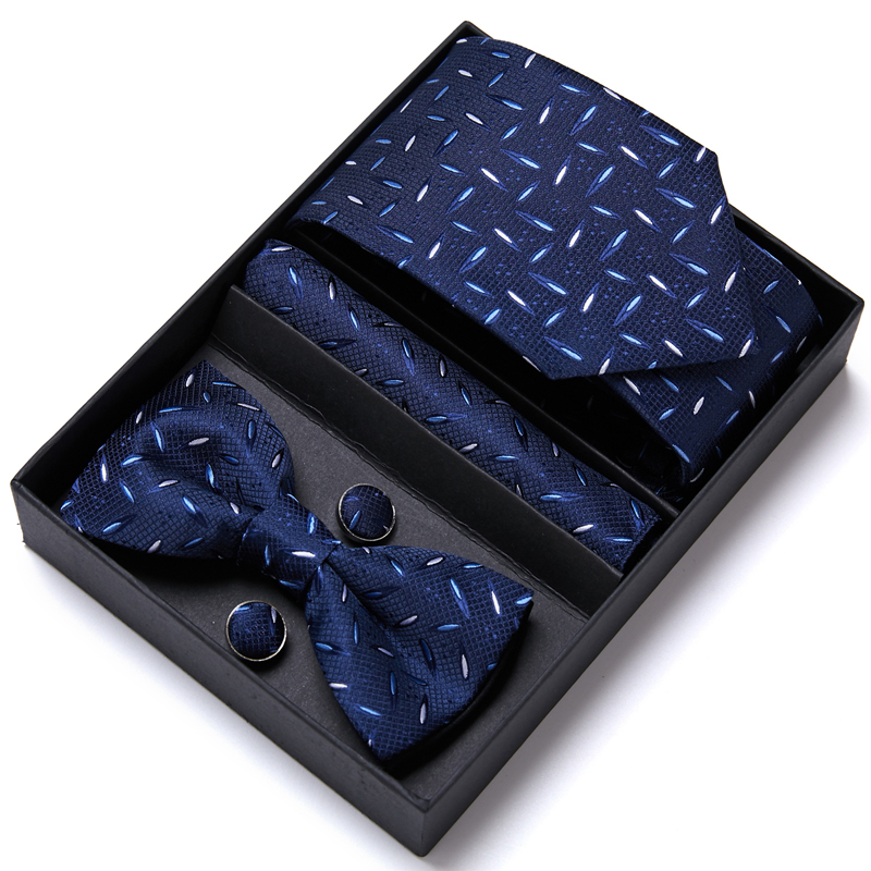 Men'S Grooming Gift Set - Tie For Men Formal Dress Tuxedo