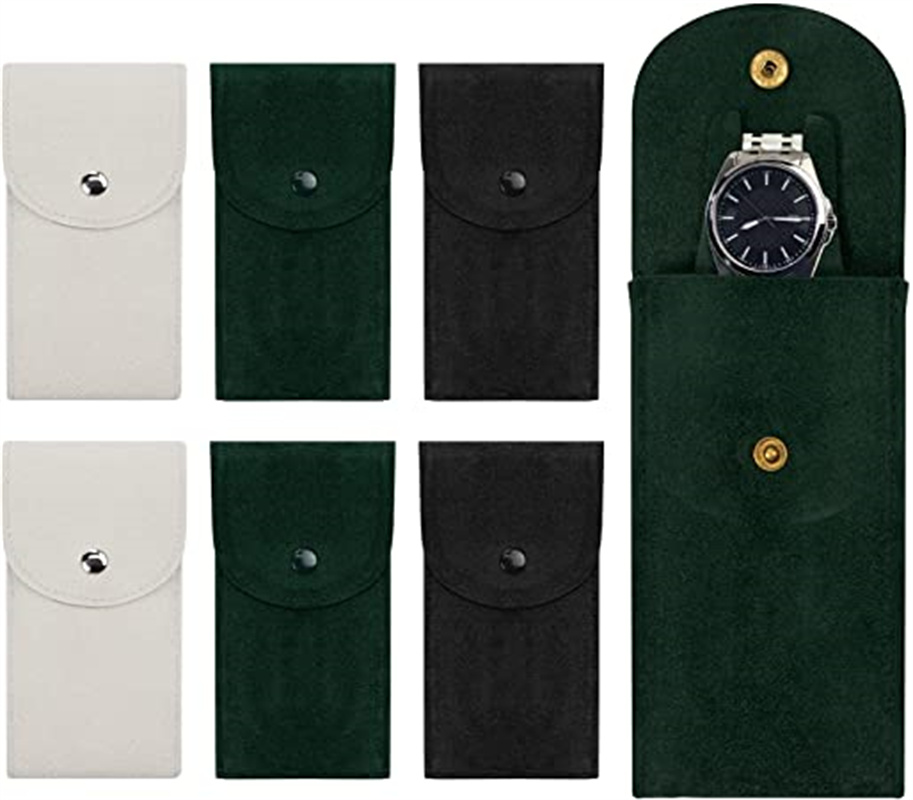 Men'S Grooming Package - SheepSew 6Pcs Portable Flannelette Fabric Watch
