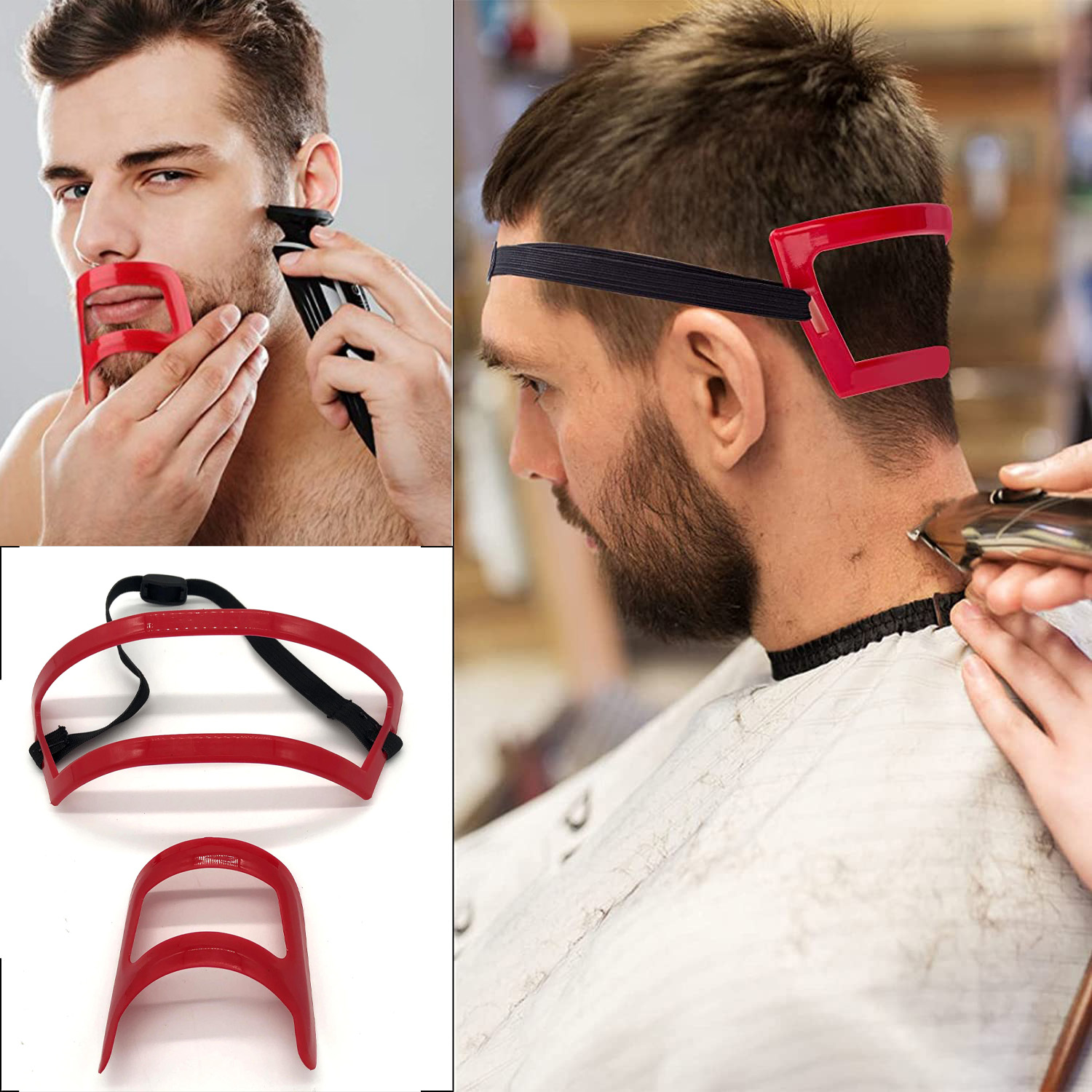 2/4Pcs Men's Beard Combs Hair  - огляд і ціна Mens Grooming Tools