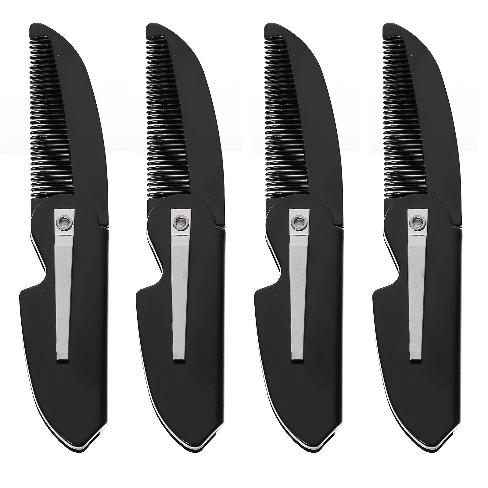 4Pcs Folding Beard Comb for Me - огляд і ціна Mens Grooming Tools