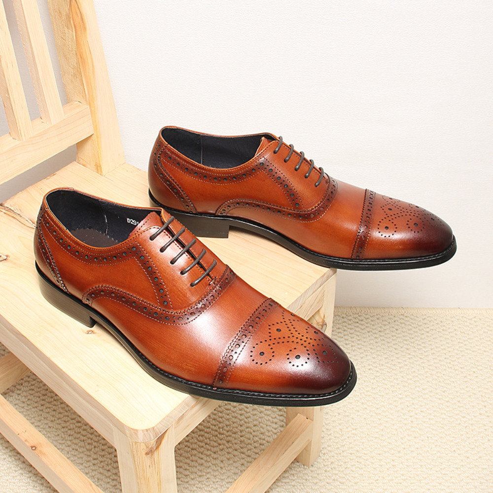Handmade Full Grain Leather Br - огляд і ціна Men'S Grooming Oxford