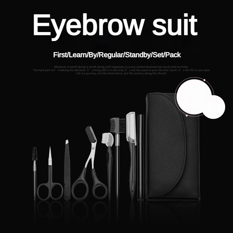 8Pcs eyebrow grooming kit with - огляд і ціна Men'S Grooming Gift Set
