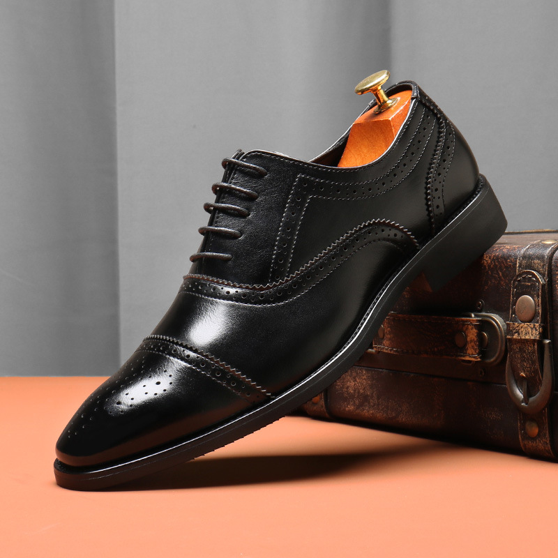 Luxury Mens Leather Shoes Poin - огляд і ціна Men'S Grooming Oxford