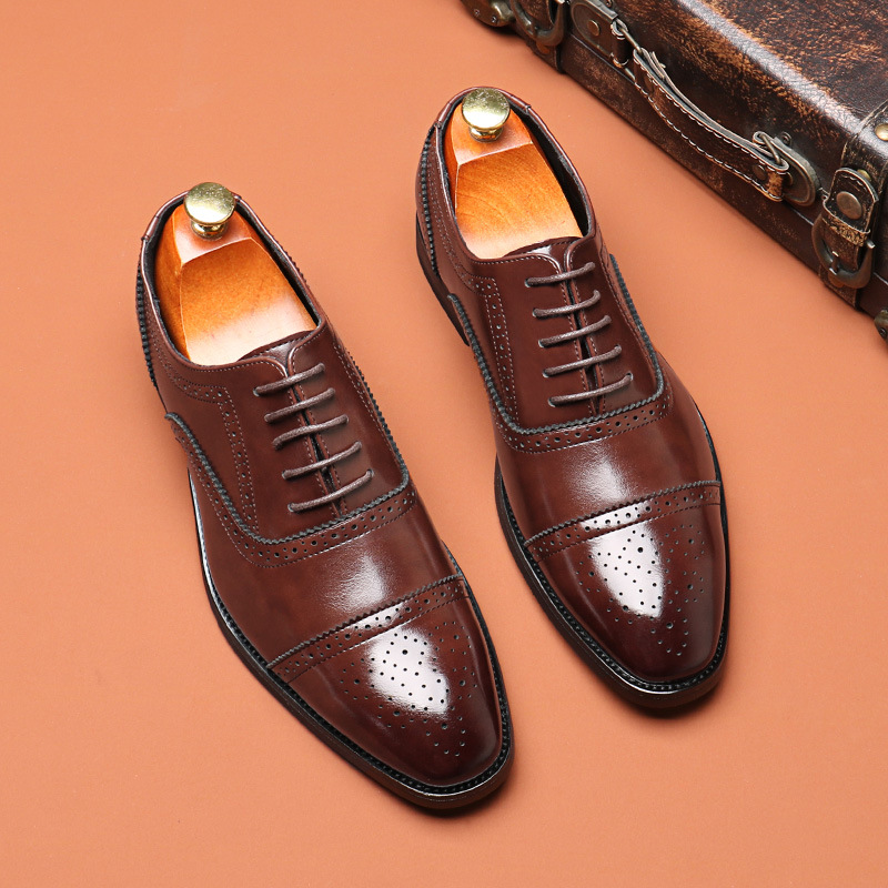 Luxury Mens Leather Shoes Poin - огляд і ціна Men'S Grooming Oxford