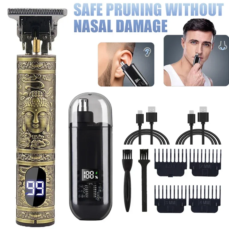 Portable T9 Hair Clipper Nasal - огляд і ціна Mens Grooming Tools