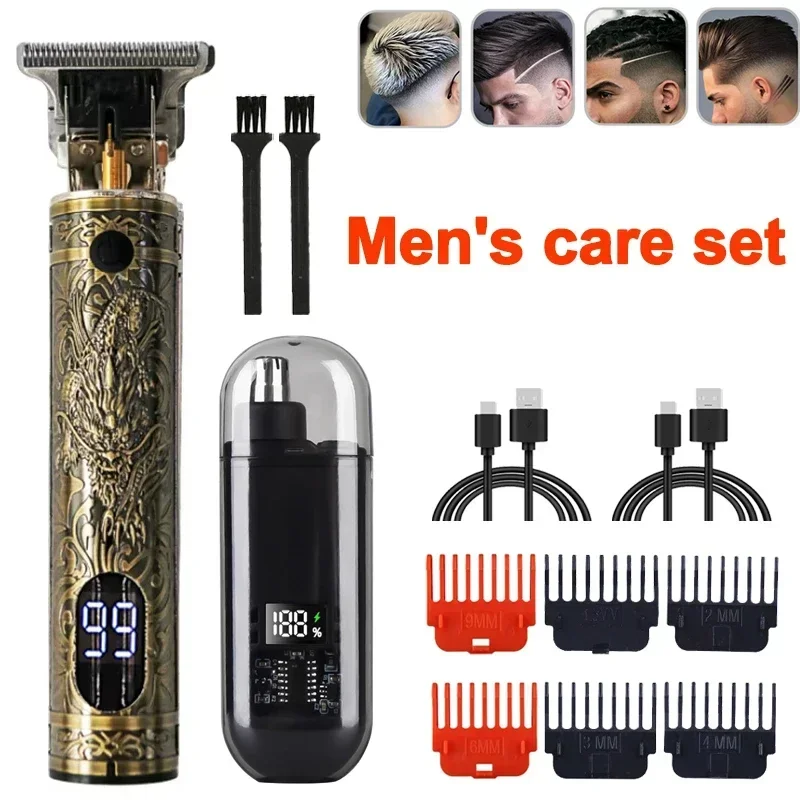 Portable T9 Hair Clipper Nasal - огляд і ціна Mens Grooming Tools