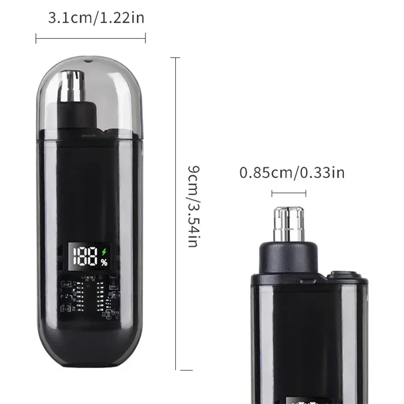Portable T9 Hair Clipper Nasal - огляд і ціна Mens Grooming Tools
