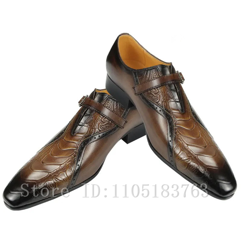 Luxury Men's Brown Black Handm - огляд і ціна Men'S Grooming Oxford