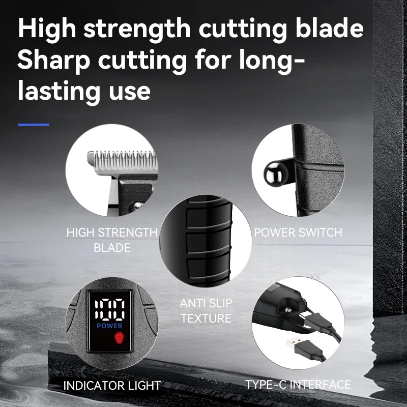 Hair Clipper Barber Blading Ha - огляд і ціна Men'S Grooming Shaver