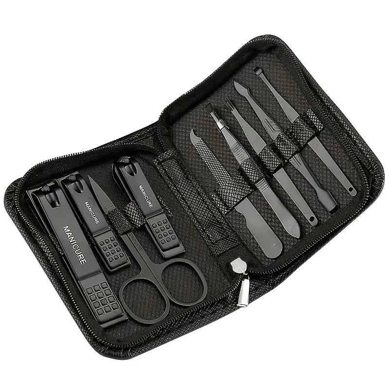9 Piece in 1 Manicure Set Pedi - огляд і ціна Men'S Grooming Gift Set