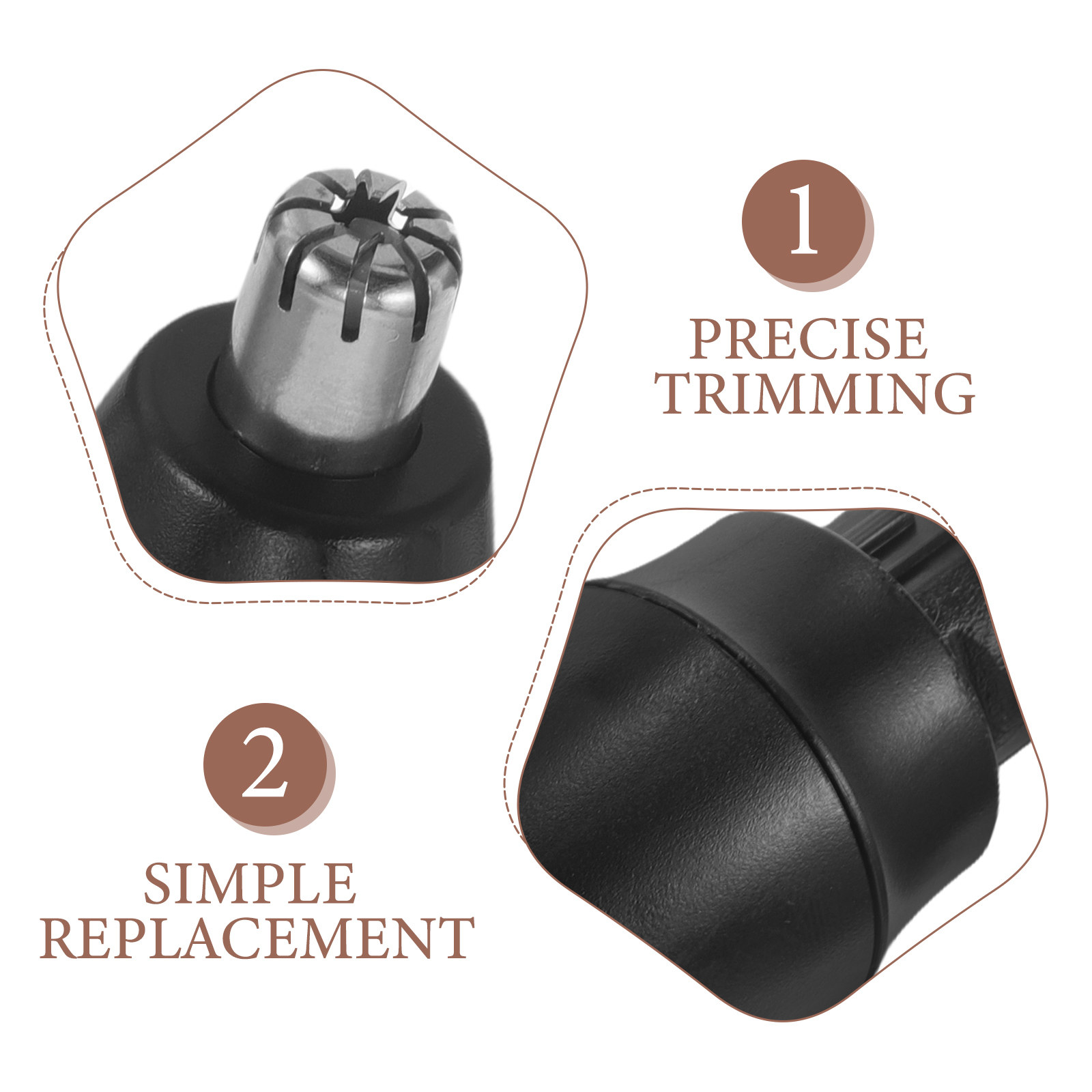 Replacement Head for Nose Hair - огляд і ціна Nose Hair Trimmer