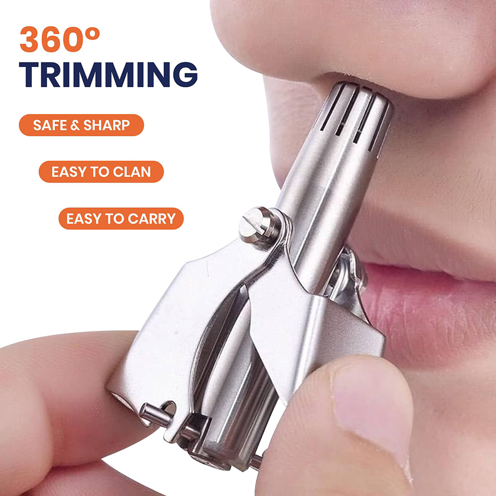 Portable Stainless Steel Manua - огляд і ціна Men'S Grooming Hair Removal