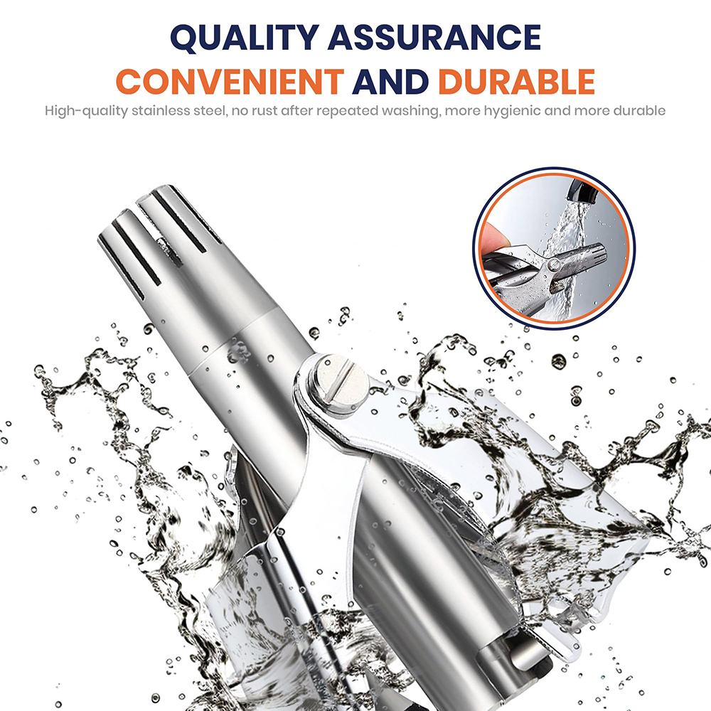 Portable Stainless Steel Manua - огляд і ціна Men'S Grooming Hair Removal