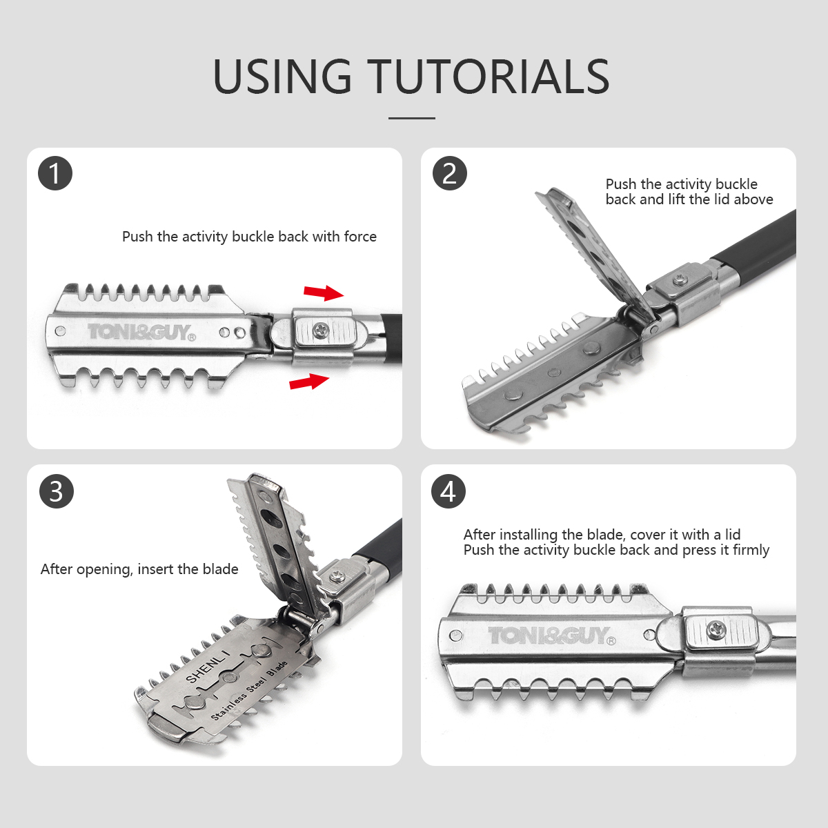 Salon Double-Edge Shaving Hair - огляд і ціна Mens Grooming Tools
