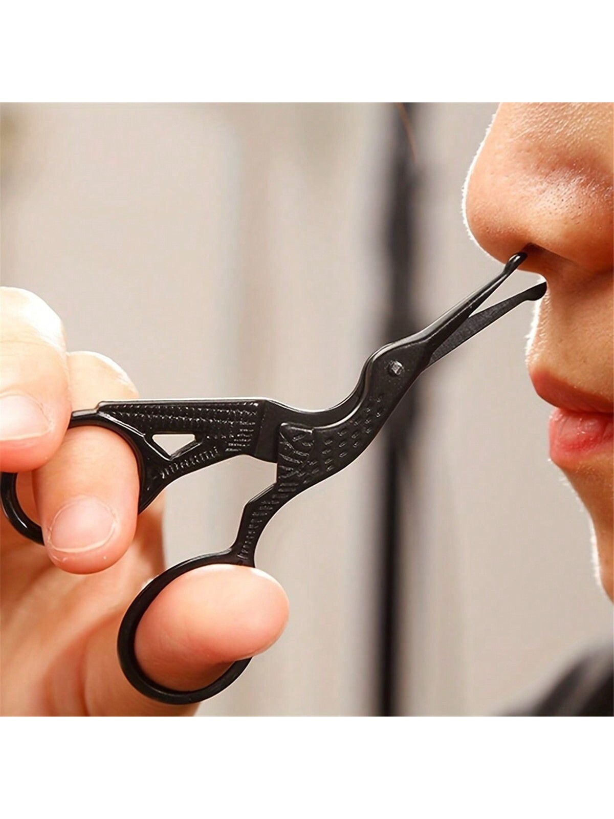 Nose Hair Scissors, Stainless  - огляд і ціна Nose Hair Trimmer